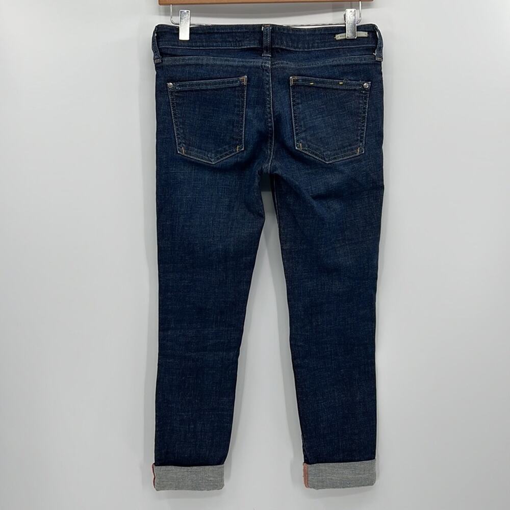 Pilcro and the letterpress Anthropologie Stet Cuffed Jeans - 26 - Dark Wash - Picture 6 of 8